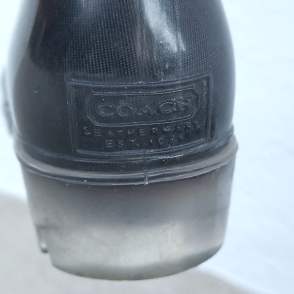 Coach Rubber Rain Boots - Picture 5 of 13